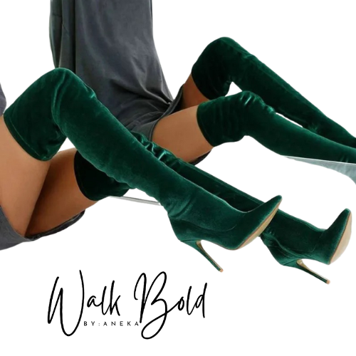 Preorder Suede Over The knee Boots (ETA 11/4-11-11)