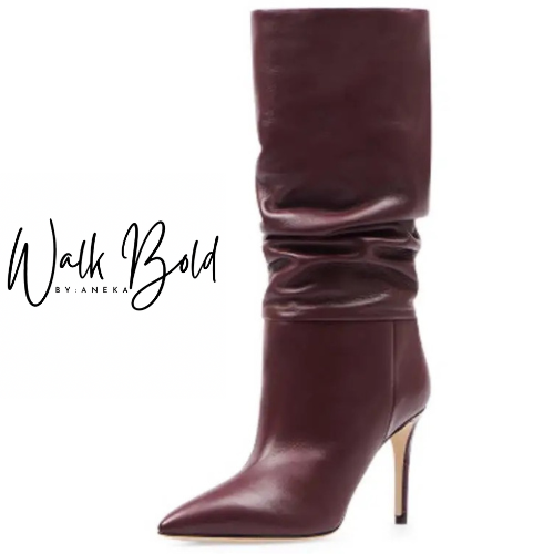 Preorder Sexy Leather Ankle Boot (ETA 11/4-11-11)