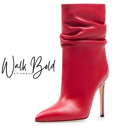 Preorder Sexy Leather Ankle Boot (ETA 11/4-11-11)