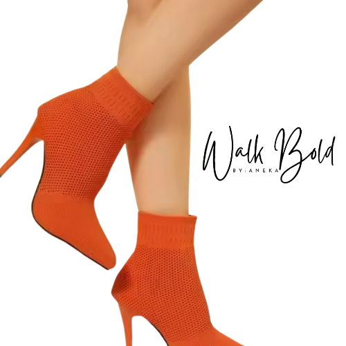 Preorder Knitted Sock Ankle Boots (ETA 11/4-11-11)