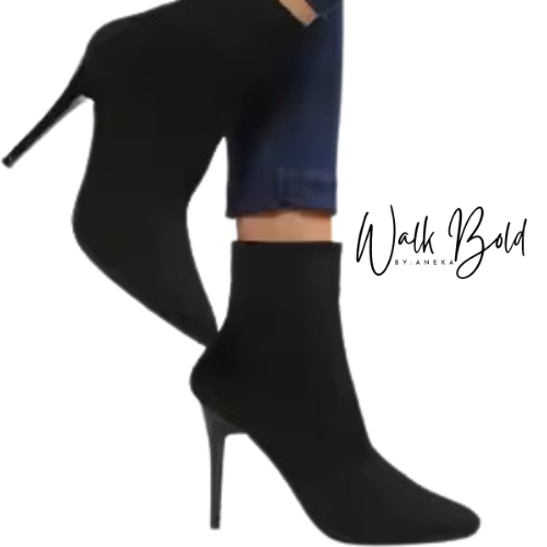Preorder Knitted Sock Ankle Boots (ETA 11/4-11-11)