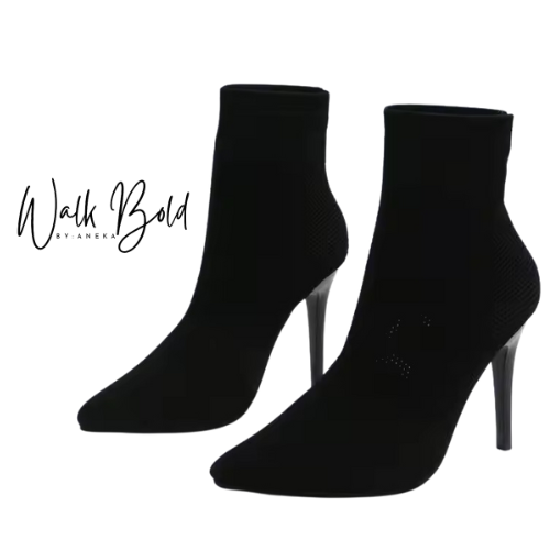 Preorder Knitted Sock Ankle Boots (ETA 11/4-11-11)