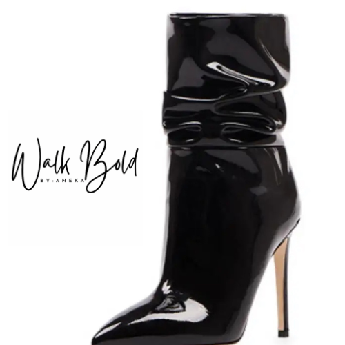 Preorder Sexy Leather Ankle Boot (ETA 11/4-11-11)