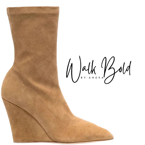 Preorder-Ankle Wedge Boots (ETA 11/4-11-11)