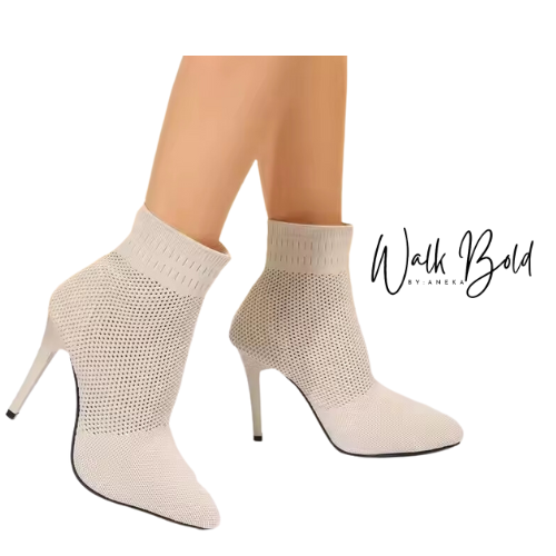 Preorder Knitted Sock Ankle Boots (ETA 11/4-11-11)