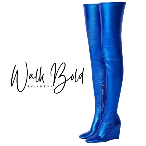 Preorder Thigh High Wedge Boots (ETA 11/4-11-11)