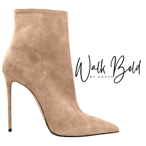 Preorder Suede Ankle Boots (ETA 11/4-11-11)