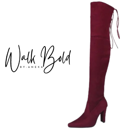 Preorder Knee-High Suede Stretch Long Boots (ETA 11/4-11-11)